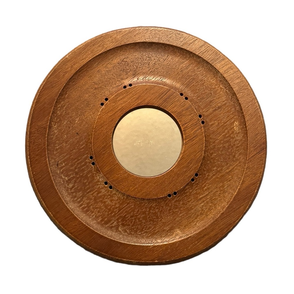 Unique Japanese Tundra Brand Vintage, Unique And Stylish Wooden Circle Decor.